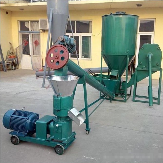 Animal Feed Production Line Cattle Sheep Camel Ruminant Feed Plant Chicken Feed Pellet Line