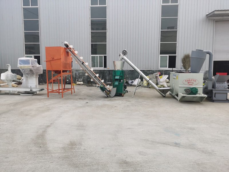 1 Ton Per Hour Turnkey Complete Branches Sawdust Wood Pellet Production Line Home Use - 图片 3