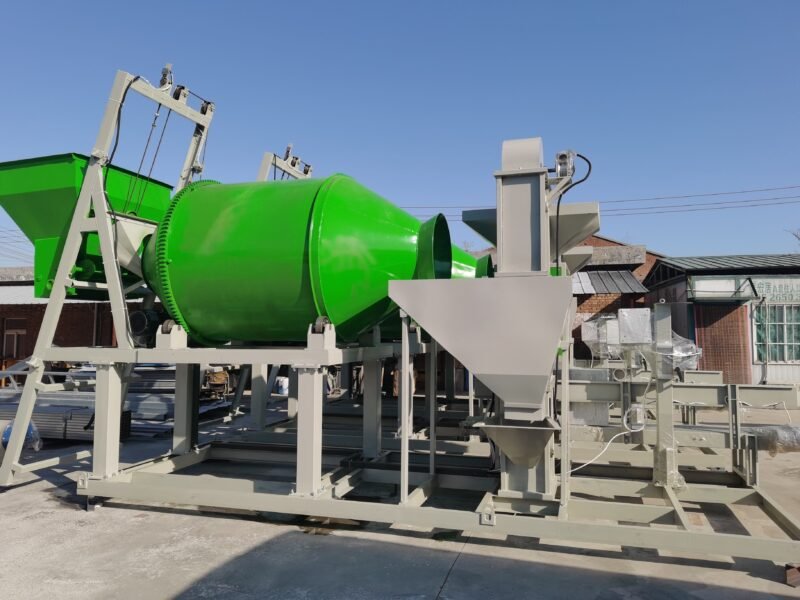 6T/H Fertilizer Granule Production Line Compound Fertilizer Mixer Blending Machine - 图片 4